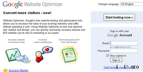 Website Optimiser